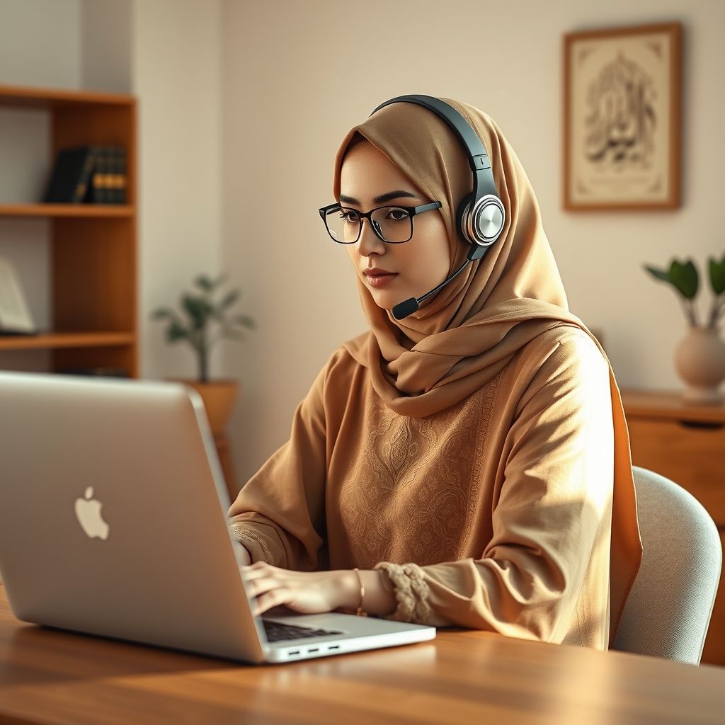 Online quran reading with tajweed